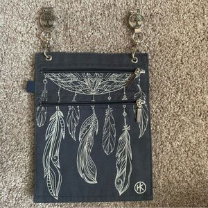 Hip Klip Boho Dreamcatcher XL EMF RFID Cell Phone Pocket Accessory Tree Clips